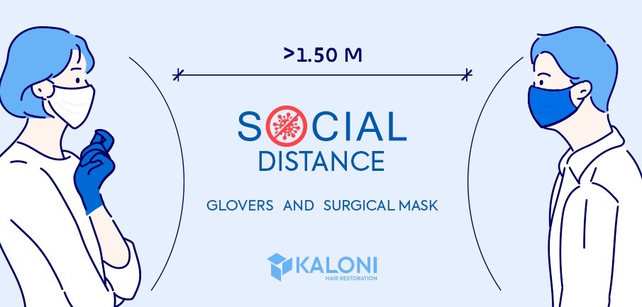 new normality social distance Kaloni